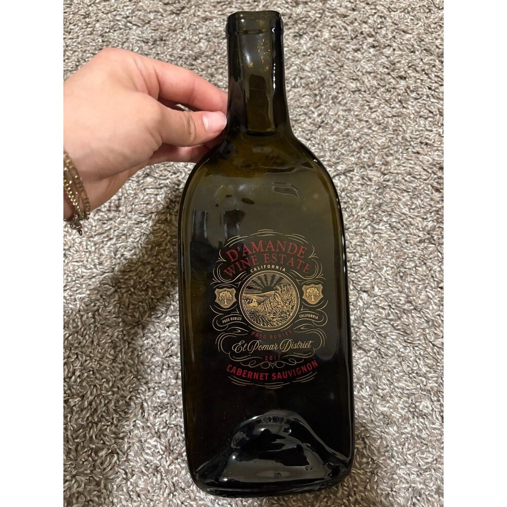 D'Amande Wine Estate Flattened Bottle Spoon Rest Wall Decor Paso Robles CA 2017